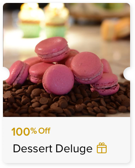 100% Off Round of Desserts