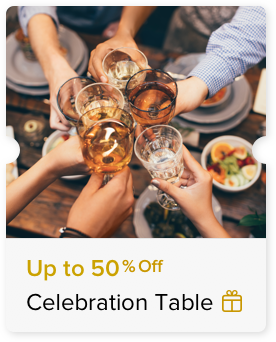 Up to 50% Off Food and 30% Off on Beverage Bill