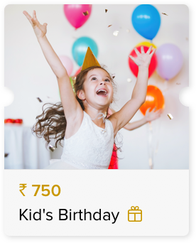 Special Price for a Kid's Birthday Celebration