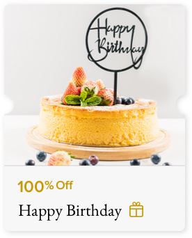 100% Off Celebration Cake 