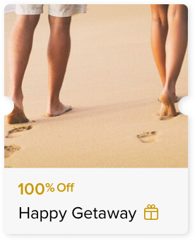 100% Off Happy Getaway