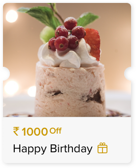 INR 1000 Off Designer Cake