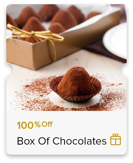 100% Off Chocolate Box
