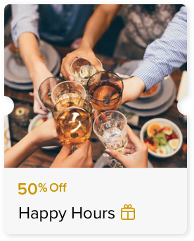 50% Off Select Beverages