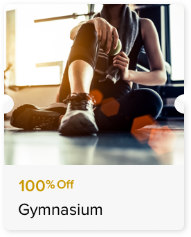 100% Off Access to the Gymnasium