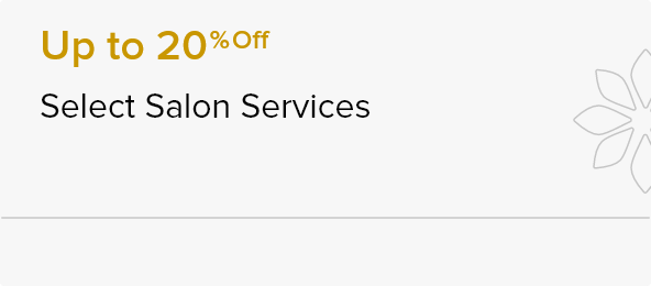 Up to 20% Off Salon Services